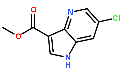 6-氯-1H-吡咯并[3,2-B]吡啶-3-羧酸甲酯