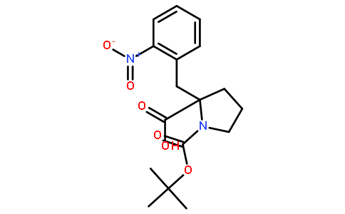 Boc-(R)-(2-nitrobenzyl)-proline