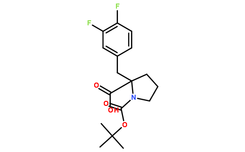 Boc-(R)-alpha-(3,4-difluorobenzyl)-proline
