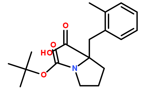 Boc-(R)-alpha-(2-methylbenzyl)-proline