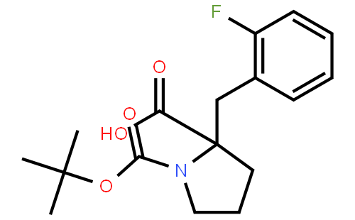 Boc-(R)-alpha-(2-fluorobenzyl)-proline