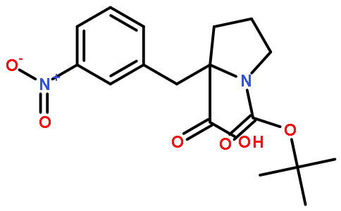 Boc-(R)-(3-nitrobenzyl)-proline