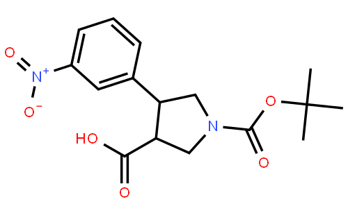 Boc-trans-DL-b-Pro-4-(3-nitrophenyl)-OH
