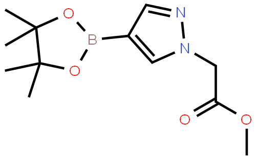 methyl 2-(4-(4,4,5,5-tetramethyl-1,3,2-dioxaborolan-2-yl)-1H-pyrazol-1-yl)acetate
