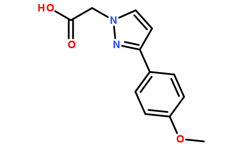 2-(3-(4-Methoxyphenyl)-1H-pyrazol-1-yl)acetic acid