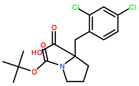 Boc-(R)-alpha-(2,4-dichlorobenzyl)-proline
