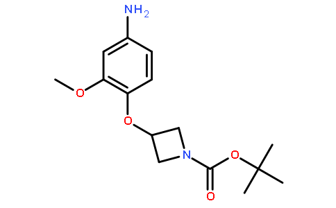 1-Boc-3-(4-Amino-2-methoxyphenoxy)azetidine