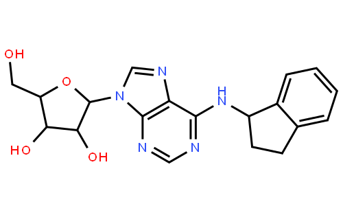 N-[(1R)-2,3-Dihydro-1H-inden-1-yl]-adenosine