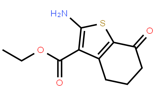 ETHYL 2-AMINO-7-OXO-4,5,6,7-TETRAHYDRO-1-BENZOTHIOPHENE-3-CARBOXYLATE