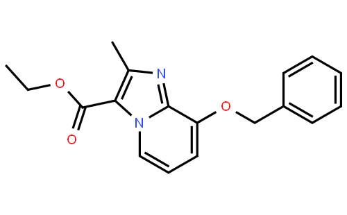 8-BENZYLOXY-2-METHYL-IMIDAZO[1,2-A]PYRIDINE-3-CARBOXYLIC ACID ETHYL ESTER