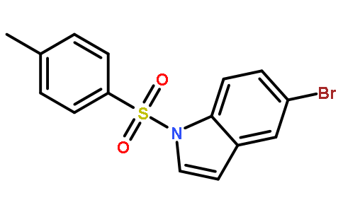5-​Bromo-​1-​[(4-​methylphenyl)​sulfonyl]​-1H-​indole