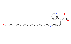 12-(7-硝基-2,1,3-苯并恶二唑-4-基氨基)十二酸(NBD氨基十二酸）