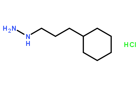 1-(3-cyclohexylpropyl)hydrazine hydrochloride
