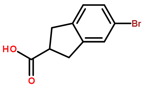 5-bromo-2,3-dihydro-1H-indene-2-carboxylic acid