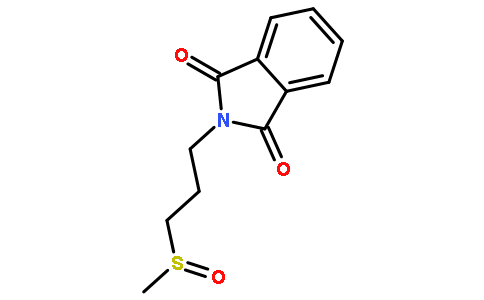 2-(3-(Methylsulfinyl)propyl)isoindoline-1,3-dione