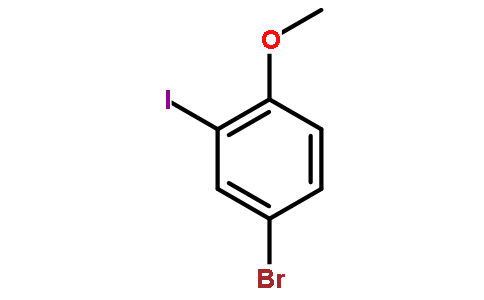 Benzene, 4-broMo-2-iodo-1-Methoxy-