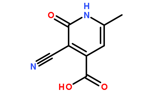 3-cyano-6-methyl-2-oxo-1,2-dihydropyridine-4-carboxylic acid