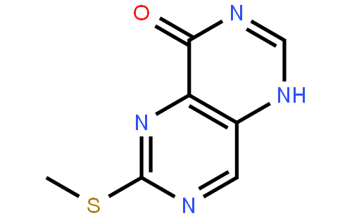 6-甲硫基嘧啶并[5,4-D]嘧啶-4(1H)-酮