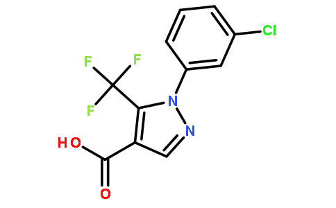 1-(3-Chlorophenyl)-5-(trifluoromethyl)-1h-pyrazole-4-carboxylic acid
