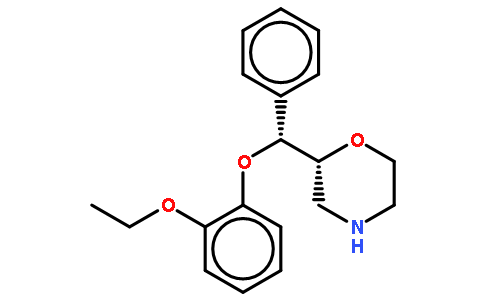 瑞波西汀(cas:98769-81-4) 结构式图片