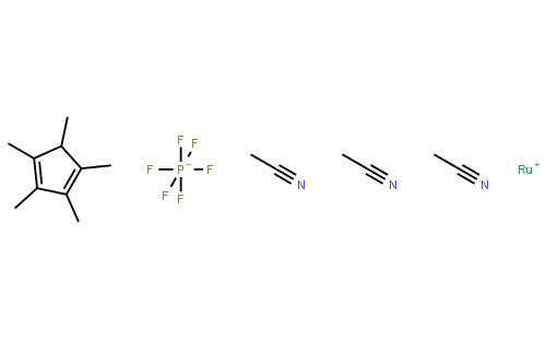 三(丙腈基)伍甲基环戊二烯基钌(II)六氟磷酸