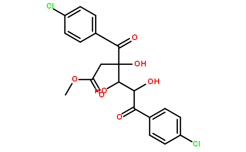 (3S,4R)-Methyl 3-(4-chlorobenzoyl)-6-(4-chlorophenyl)-3,4,5-trihydroxy-6-oxohexanoate