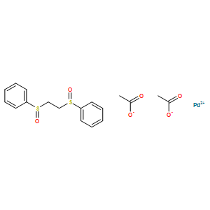 1,2-双(苯亚磺酰)乙烷钯(II)二乙酸盐
