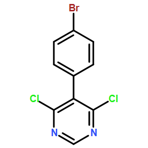 4,6-Dichloro-5-(4-bromophenyl)pyrimidine