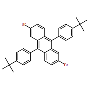 2,6-dibromo-9,10-bis(4-tert-butylphenyl)anthracene