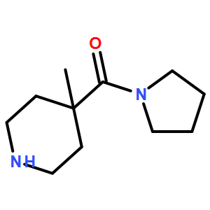 (4-Methylpiperidin-4-yl)pyrrolidin-1-ylmethanone