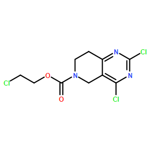 2-chloroethyl 2,4-dichloro-7,8-dihydropyrido[4,3-d]pyrimidine-6(5H)-carboxylate