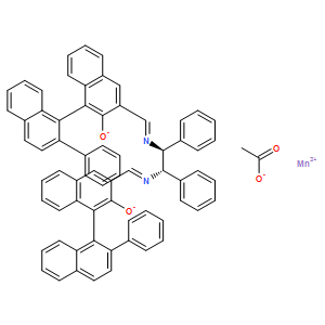 (1S,2S)-N,N'-双[|R|-2-羟基-2'-苯基-1,1'-联萘基-3-基亚甲基]-1,2-二苯基乙二胺合锰(III)乙酸盐