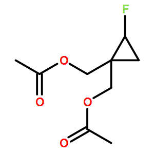 (2-fluorocyclopropane-1,1-diyl)bis(methylene) diacetate