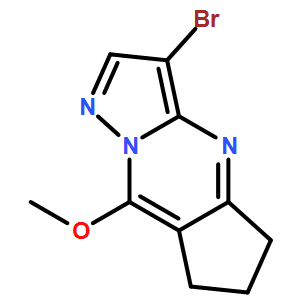 3-Bromo-8-methoxy-6,7-dihydro-5H-cyclopenta[d]pyrazolo[1,5-a]pyrimidine