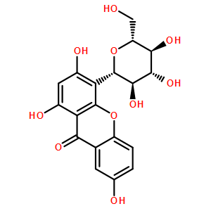 4-β-D-葡萄糖基-1,3,7-三羟基呫吨酮