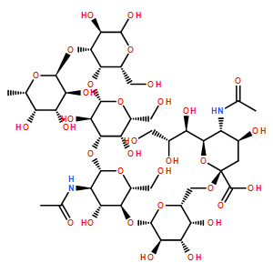 N-Acetylneuraminyl-fucosyllacto-N-neo-tetraose from human milk