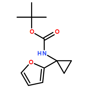 tert-butyl (1-(furan-2-yl)cyclopropyl)carbamate
