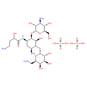 Amikacin disulfate