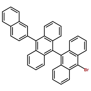 10-(9-broMoanthracen-10-yl)-9-(naphthalen-2-yl)anthracene