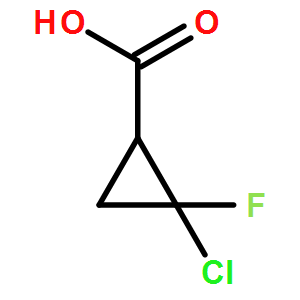 2-chloro-2-fluorocyclopropanecarboxylic acid