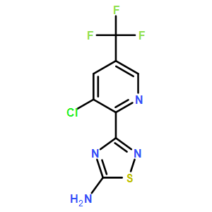 3-(3-chloro-5-(trifluoroMethyl)pyridin-2-yl)-1,2,4-thiadiazol-5-aMine
