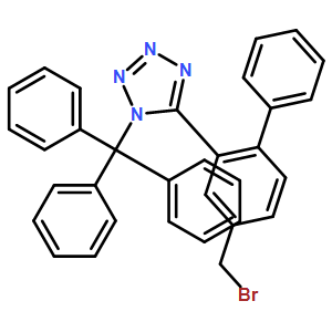 5-(4'-BroMoMethyl-1,1'-biphenyl-2-yl)-1-triphenylMethyl-1H-tetrazole