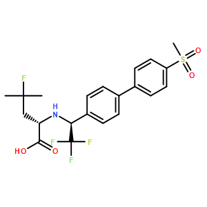 (S)-4-fluoro-4-Methyl-2-((S)-2,2,2-trifluoro-1-(4'-(Methylsulfonyl)biphenyl-4-yl)ethylaMino)pentanoic acid