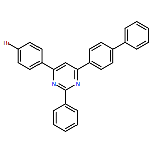 4-(biphenyl-4-yl)-6-(4-bromophenyl)-2-phenylpyrimidine