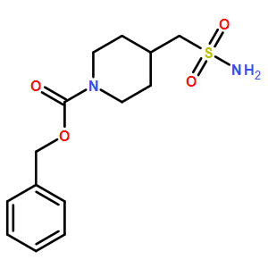 benzyl 4-(sulfamoylmethyl)piperidine-1-carboxylate