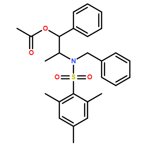 乙酸(1S,2R)-2-[N-苄基-N-(三甲苯基磺酰)氨基]-1-苯基丙酯[交叉醇醛反应用试剂]