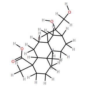 ent-16α17-二羟基贝壳杉烷-18-羧酸