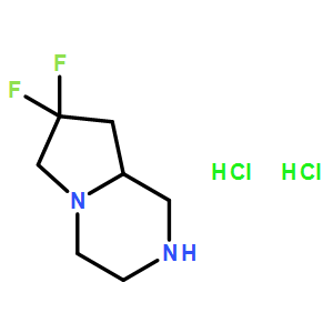 7,7-difluorooctahydropyrrolo[1,2-a]pyrazine dihydrochloride