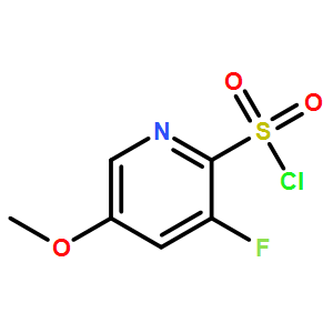 3-fluoro-5-methoxypyridine-2-sulfonyl chloride