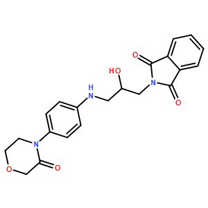 2-[(2R)-2-Hydroxy-3-[[4-(3-oxo-4-Morpholinyl)phenyl]aMino]propyl]-1H-isoindole-1,3(2H)-dione